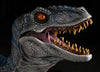Raptor Display velociraptor blue static Dinosaur prop head