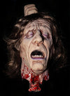 severed head prop "Fresh Beheaded" by Distortions Unlimited made of latex and foam