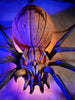 Giant Halloween spider prop scary face