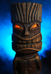 Tiki Statue face with glowing eyes for sale