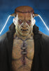 Frankensteins Monster face Halloween animatronic by Distortions Unlimited