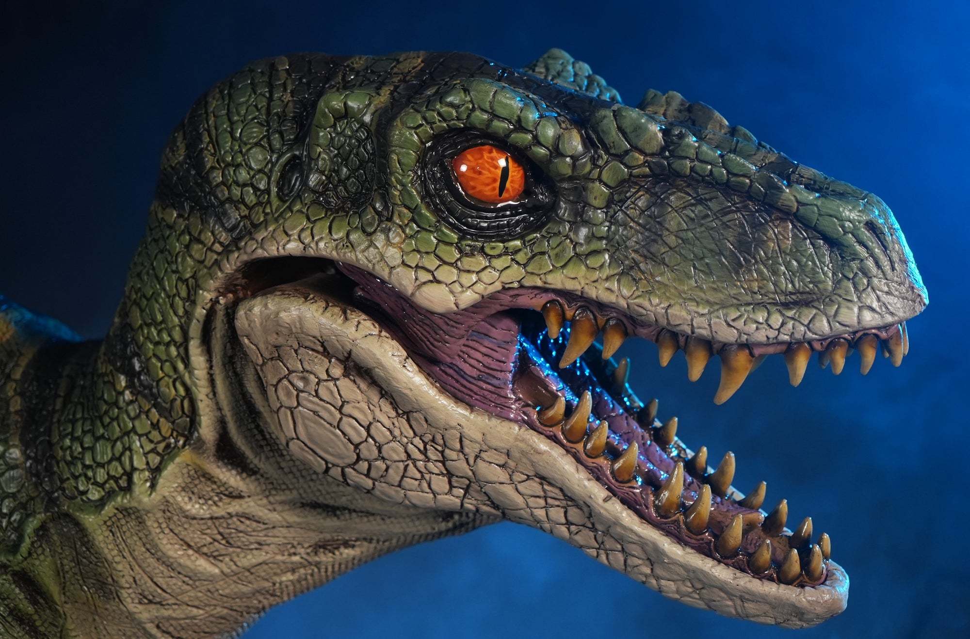 Disor Raptor Raptor Display Standing Velociraptor Dinosaur Prop 9ft. Long ...
