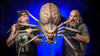 Giant Alien Spider Halloween prop with Ed Edmunds and Tom Cassidy of Distortions Unlimited