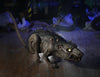 Halloween rat decoration with glowing eyes