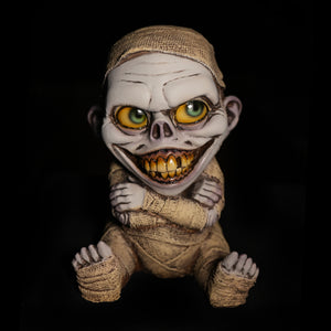 Dustee monster baby mummy prop by Distortions Unlimited