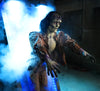 Frankenstein animatronic attacks with fog and light