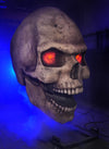 Giant Skull animatronic for Halloween and haunted houses