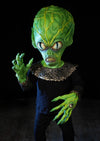 Invasion of the Saucer Men standing display prop green with hands