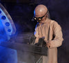 Mad Scientist animatronic prop for medical haunt scenes, Halloween, Frankensteins monster, Sci-fi horror, and more. 