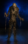 Mummy Legend Halloween props standing decor in fog