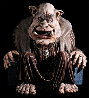 Giant Troll big animatronic prop for theme parks and haunted attractions by Distortions Unlimited