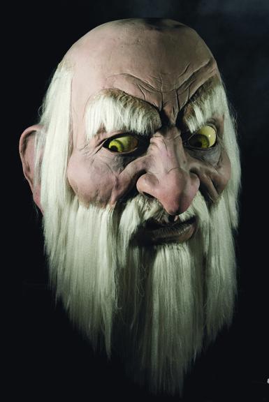 Wizard Giant Animatronic Head Professional Built for Theme Parks