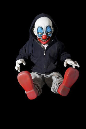 Giggles creepy clown animatronic prop