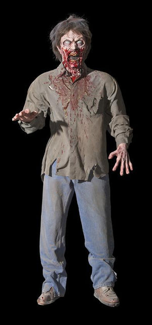 Quaking Cody zombie animatronic shaking life size prop