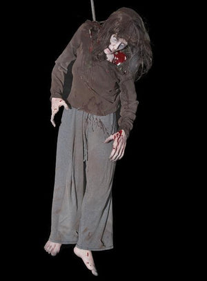 Hooke Helen scary professional Halloween animated prop by Distortions