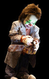 Mini Mean scary chainsaw clown animatronic by Distortions