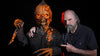 Ed Edmunds of Distortions Unlimited with Jack Is Back Halloween Prop new for 2022