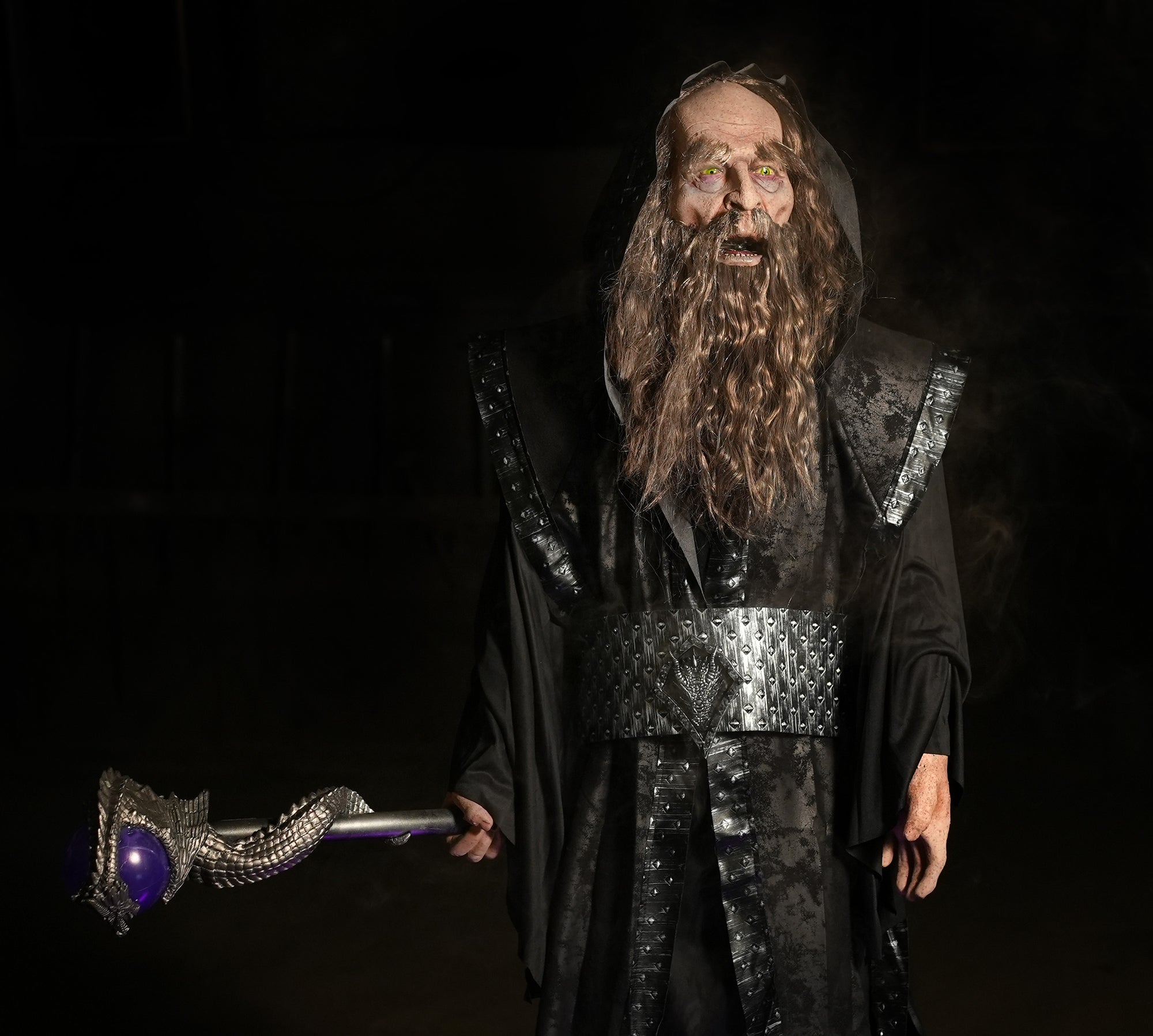 Ancient Wizard Talking Animatronic For Theme Parks and Haunts ...