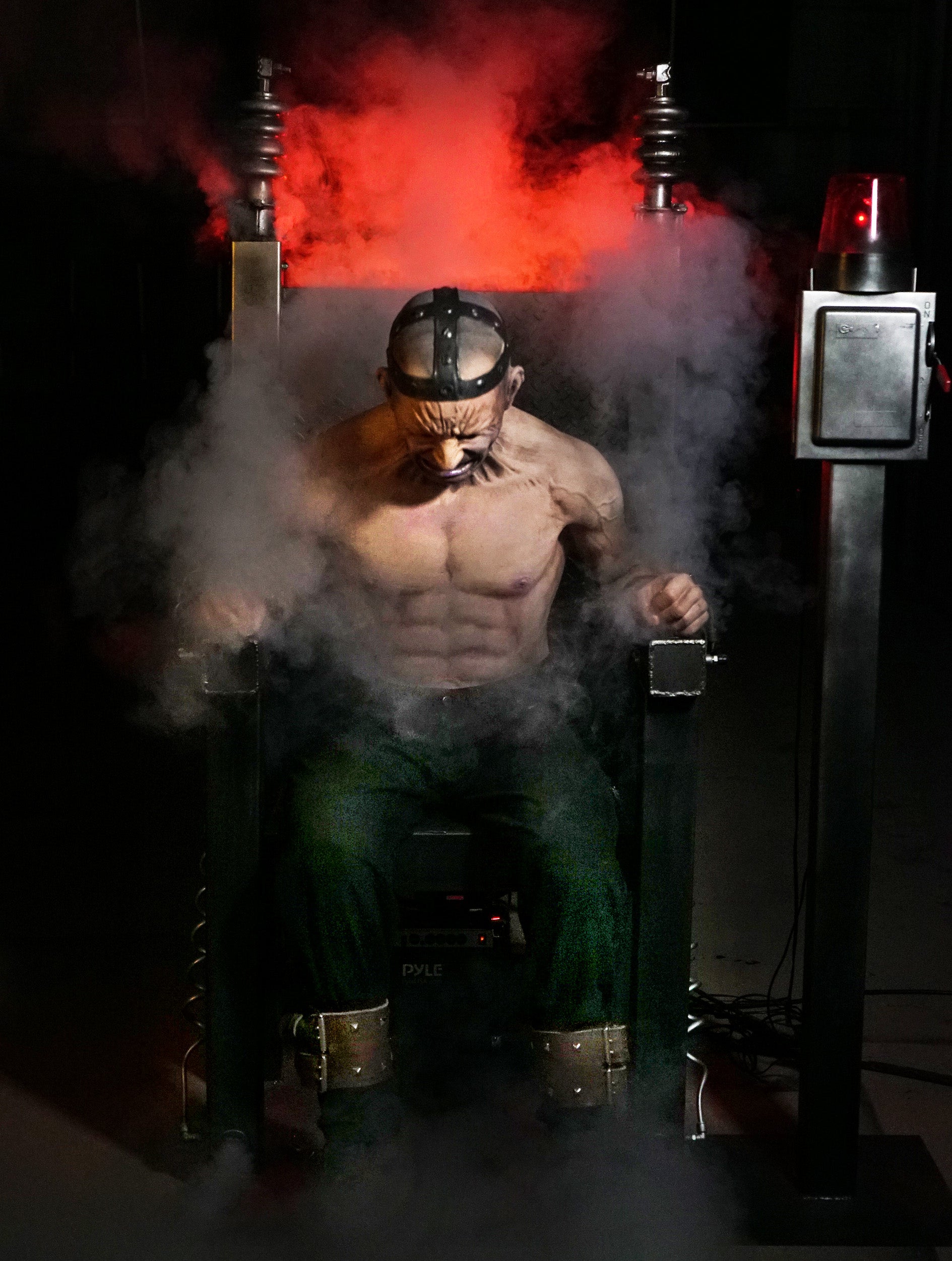 Electric Chair Revenge Distortions Unlimited Animatronic Haunt Prop