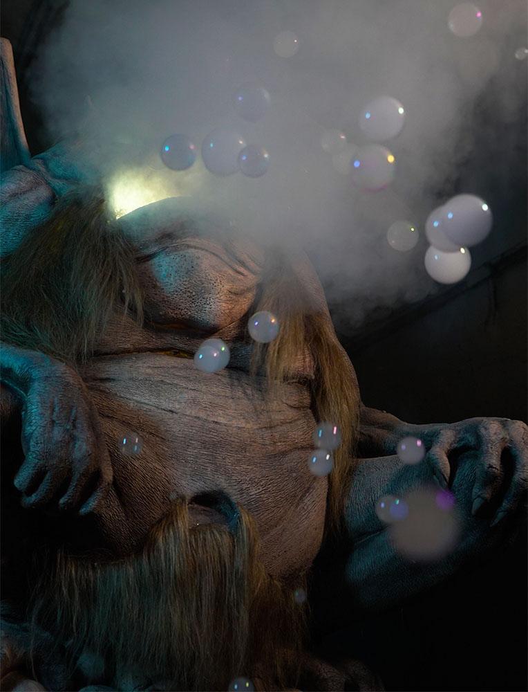 Fat Gargoyle Animatronic Prop for Halloween and Theme Parks ...