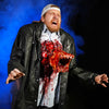 Alien bursting from chest in Halloween prop photo op