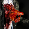 Alien from Distortions Unlimited chesterburster photo op bloody and gory