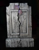 Cracking Crypt Halloween prop with tombstone closed