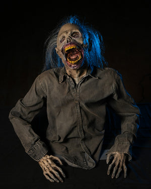 Death Rising Zombie horror haunt prop for sale