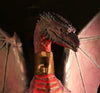 Winged Dragon Animatronic prop face detail by Distortions Unlimited