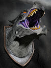 Dragon Legends under view by Distortions black dragon display bust. This mounted dragon head can be hung on the wall and comes in different colors.