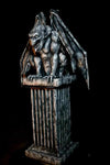 Gargoyle animatronic prop stand over 7 feet tall and is perfect for castles, Halloween, haunted houses and gothic events