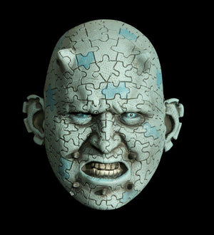 The Enigma latex mask