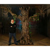 Evil Tree Prop stands with Ed Edmunds 