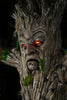 Evil Tree with glowing red eyes and scary expression
