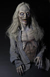 Zombie animatronic called Grave Danger designed for Halloween, haunt and horror decorating