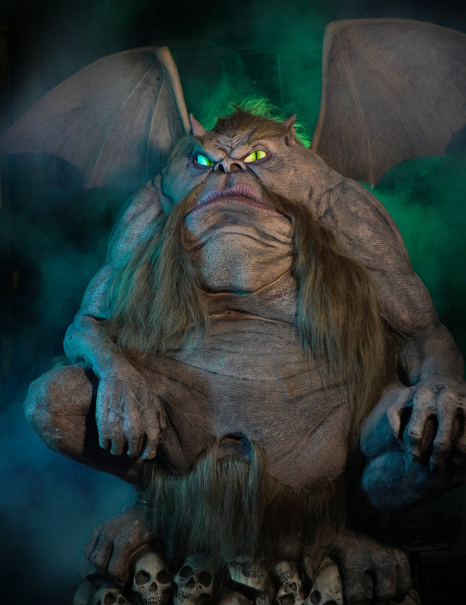 Fat Gargoyle Animatronic Prop for Halloween and Theme Parks ...
