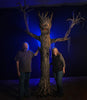 Distortions Unlimited Haunted Tree Halloween decoration with Ed and Marsha Taub-Edmunds