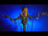 Video of the giant Pumpkin Stalker Halloween prop and its creepy haunted pumpkin patch