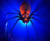 Scary Halloween spider prop named Jack Widow glows in the spooky darkness