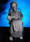 Lullaby Halloween animated prop with blue glow behind