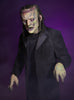 The Monster Legend Prop standing in the fog with purple background