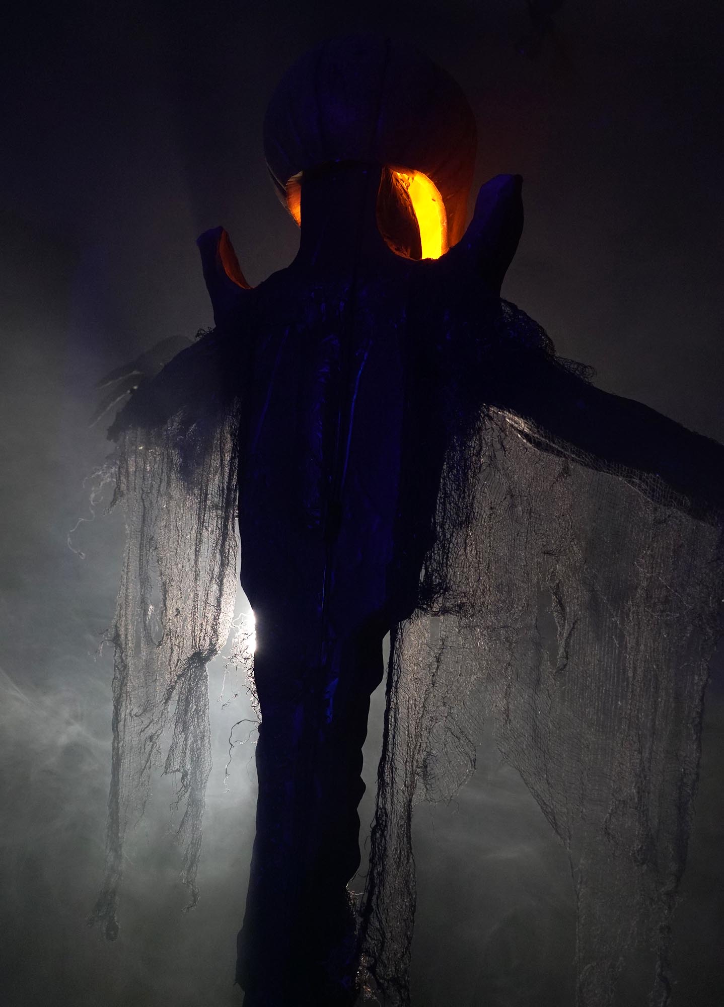 8 Ft. Pumpkin Stalker Halloween Prop Decoration – Distortions Unlimited