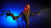 Pumpkin Stalker Halloween and haunt prop with arms outstretched.