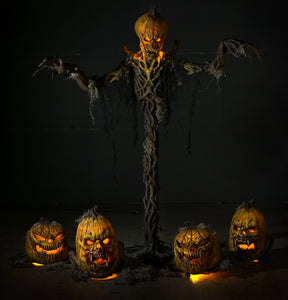 Evil Pumpkin Patch Halloween Props and Animatronics – Distortions Unlimited