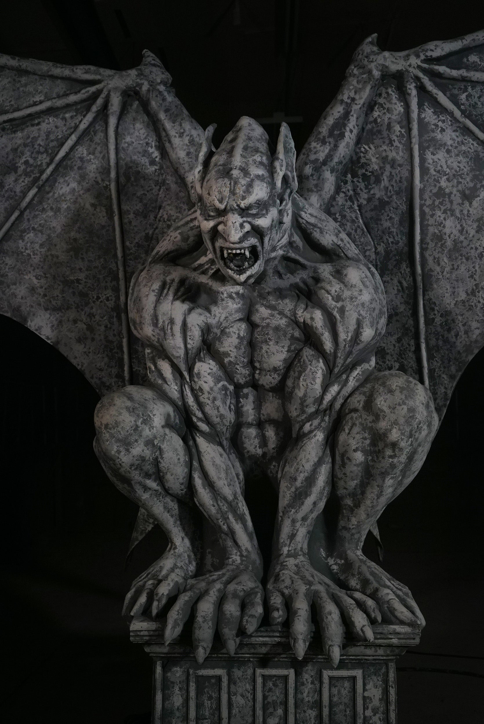 Gargoyle Display Stone Gargoyle Display Large Prop by Distortions Unlimited