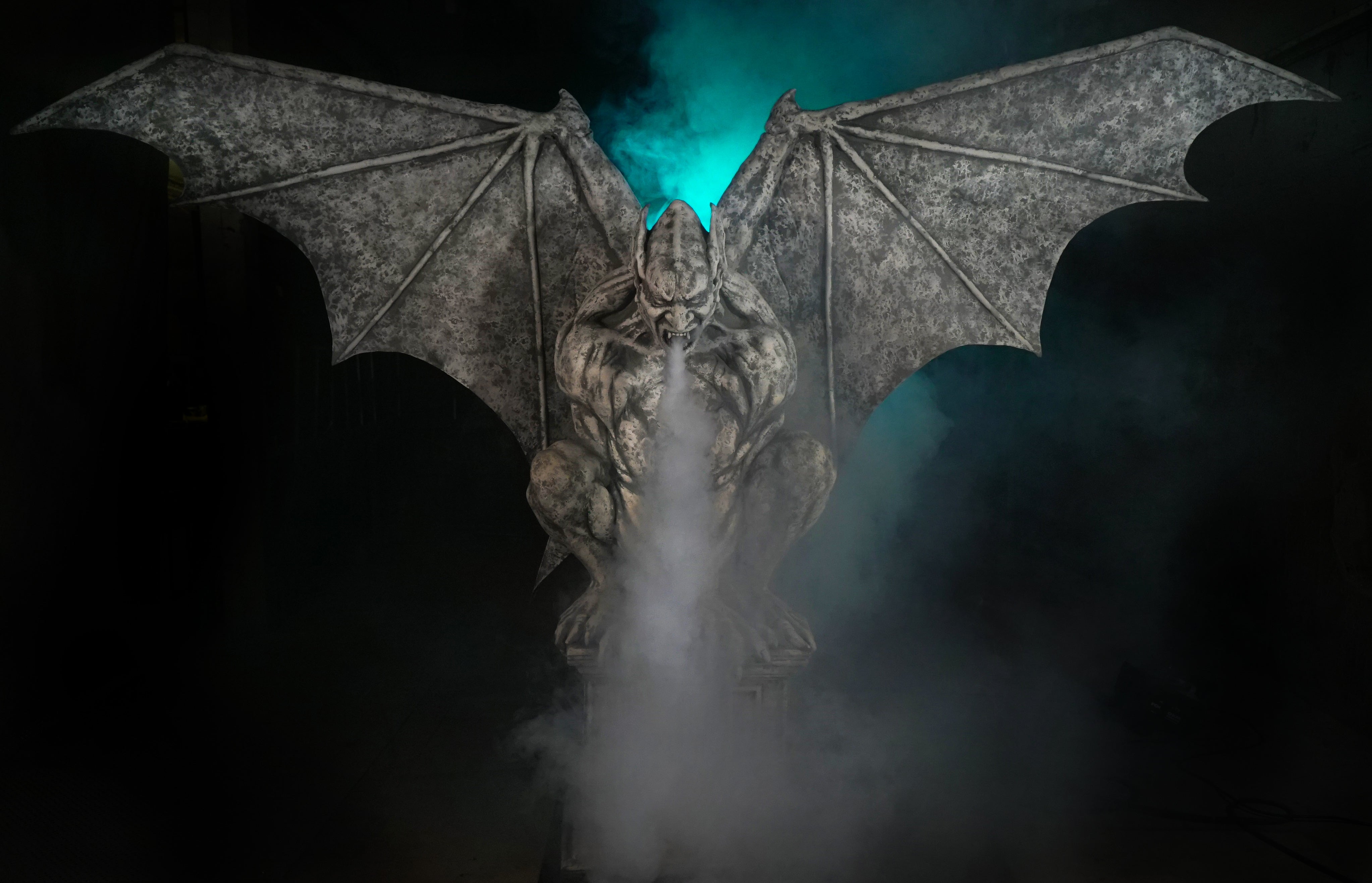 Great Demon, gargoyle, moster, wars, wings, witch, HD phone wallpaper |  Peakpx