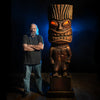 Tiki Statue decor for sale by Distortions Unlimited with Ed Edmunds owner