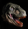 T Rex head prop with bloody mouth and teeth