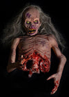 Twitch half zombie animated Halloween prop that has been cut in half yet still moves