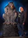 Werewolf prop with Ed Edmunds of Distortions Unlimited